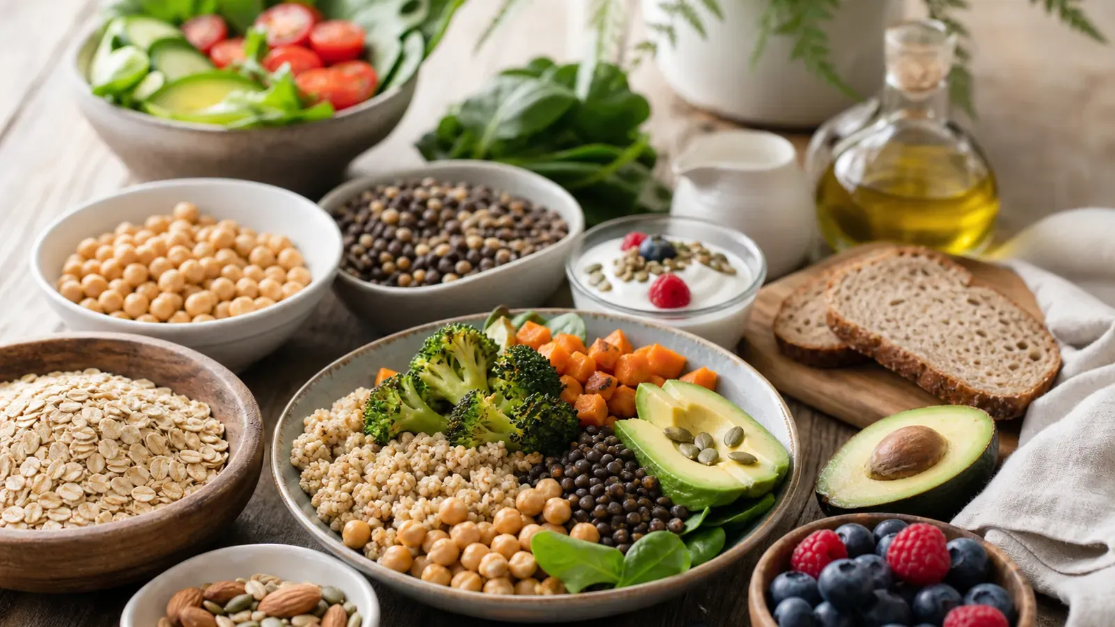 Aliments à index glycémique bas : liste et repas au quotidien