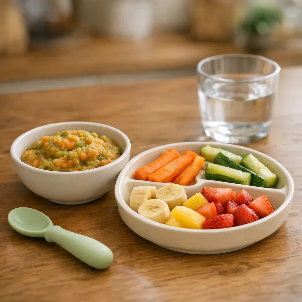 Quels aliments proposer à un bébé de 10 mois aux repas ?