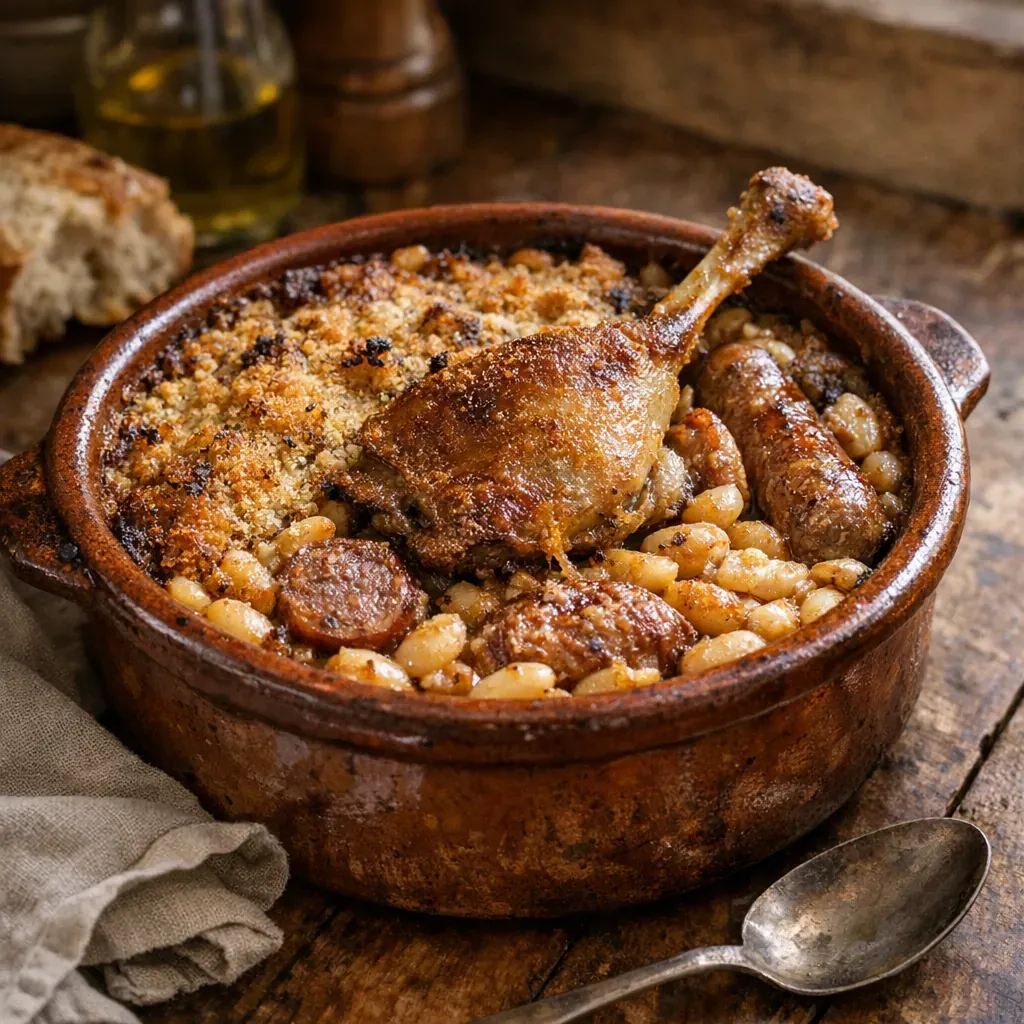 Ce Cassoulet simple se prépare facilement à la maison