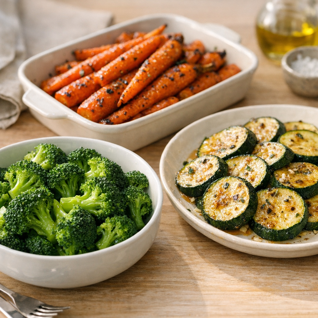 La cuisson des légumes devient facile avec trois repères