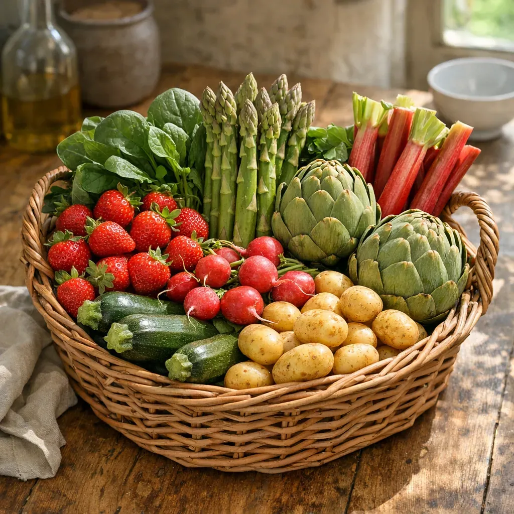 Quels Fruits et légumes de Mai choisir pour bien cuisiner ?