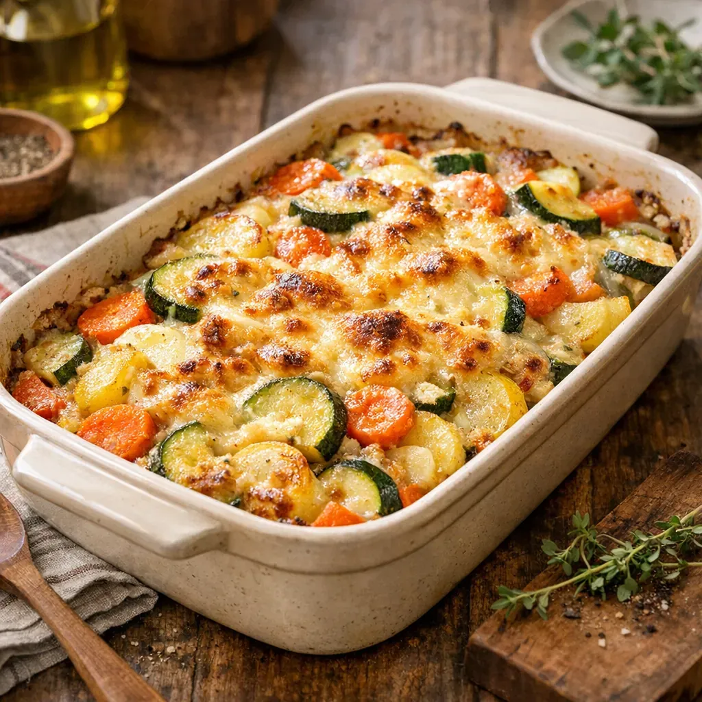 Le Gratin de légumes mélangés : recette, cuisson et astuces
