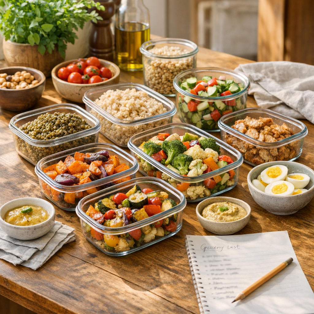 Ce guide pratique donne des idées de repas sains pour la semaine