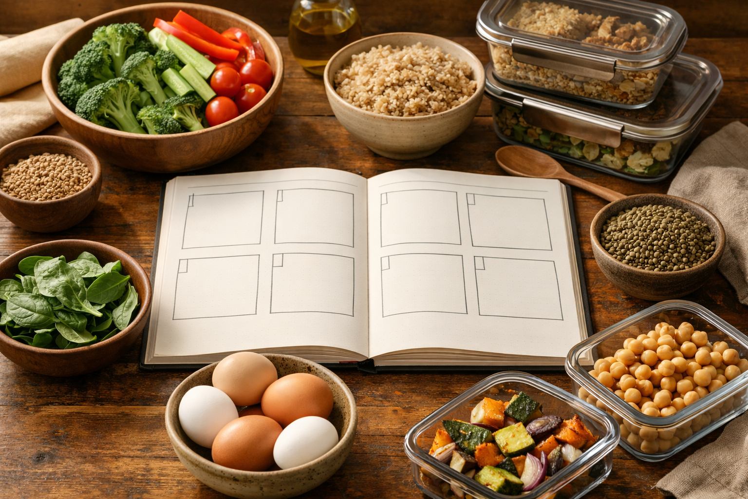 Idées de repas sains pour la semaine sans régime strict
