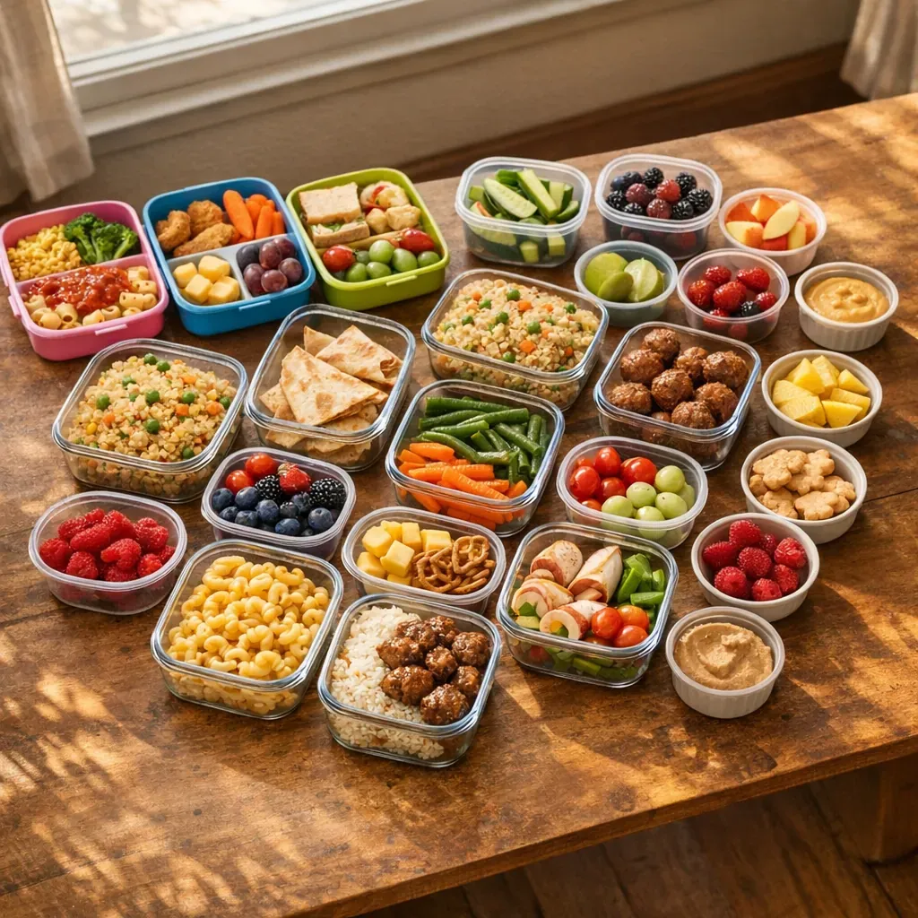 Un menu enfant simple pour la semaine allège les soirs chargés