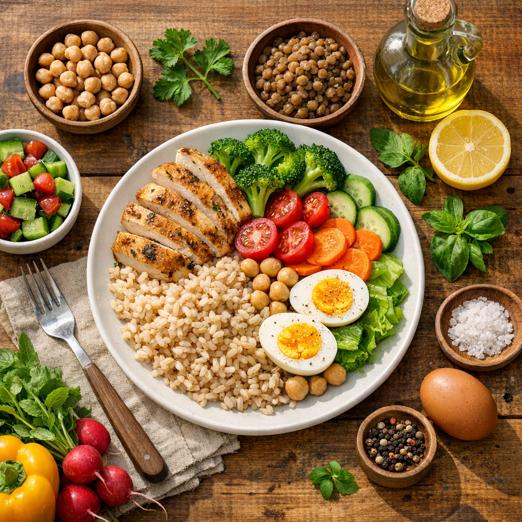 Un menu équilibré sans régime commence par 5 conseils simples