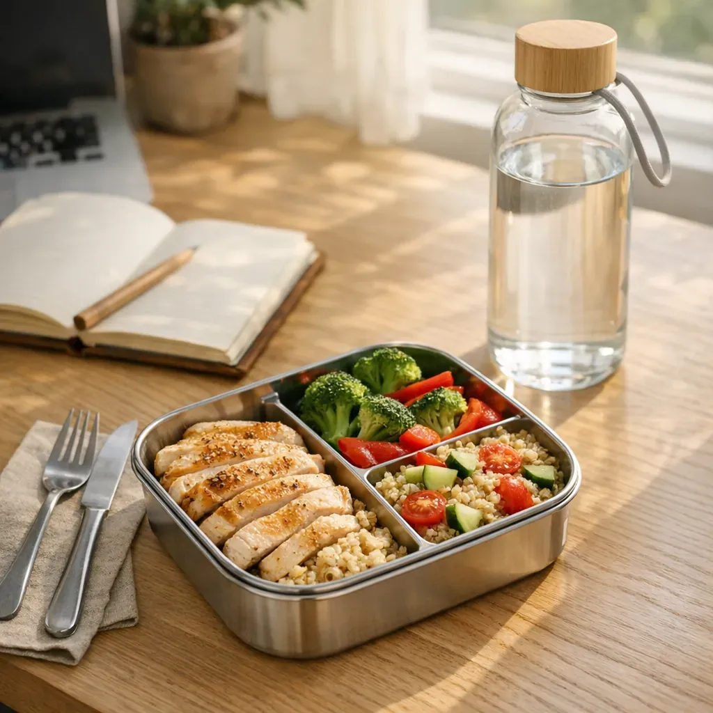 Cette méthode facile aide à mieux manger au bureau