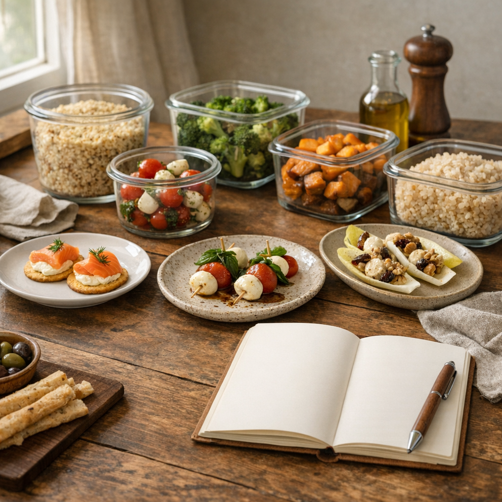 Comment préparer les repas à l’avance avec des idées concrètes