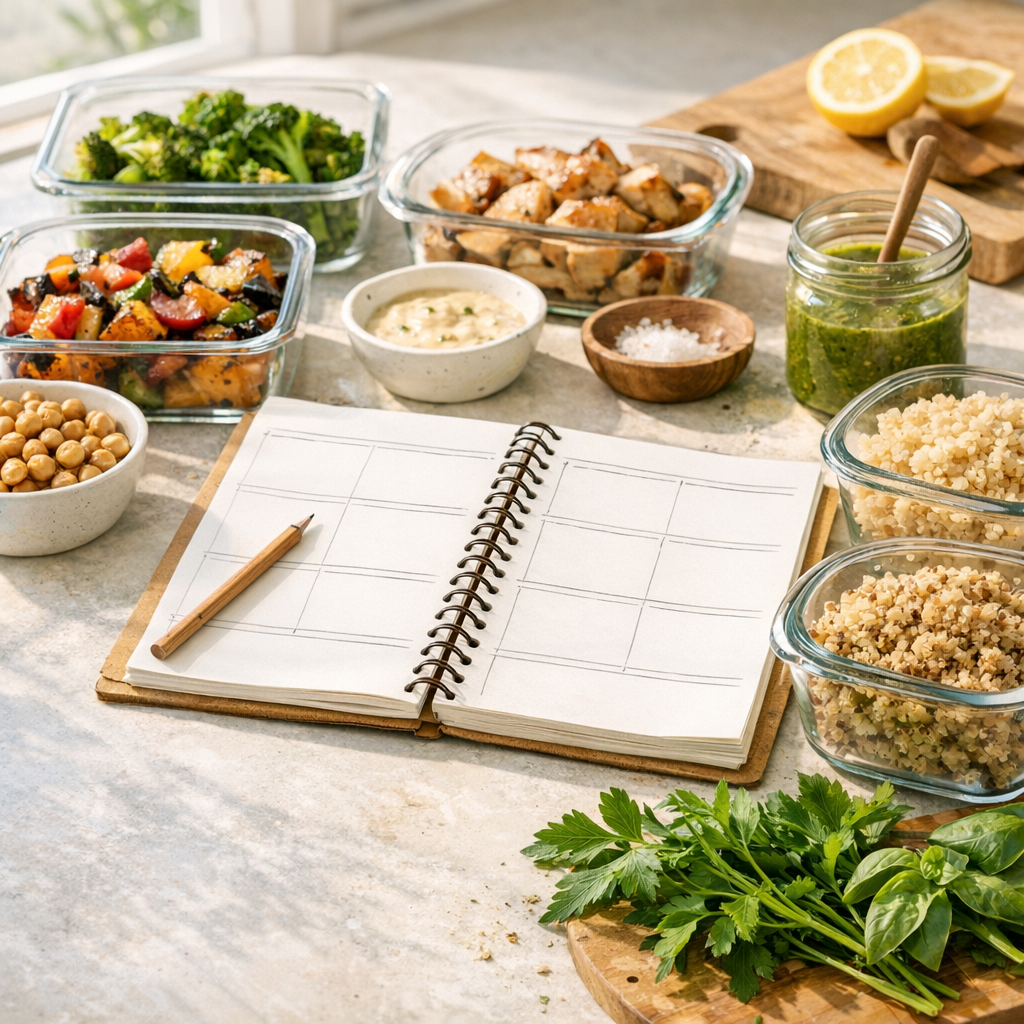 Comment préparer ses repas à l’avance avec une méthode facile