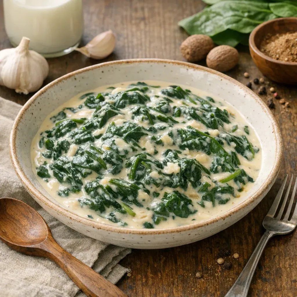 La Recette des Épinards à la Crème : facile et sans eau