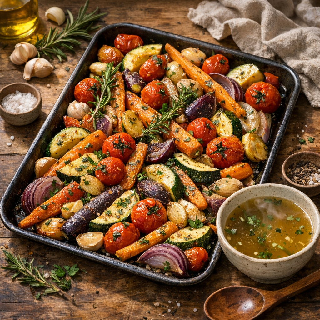 Cette recette facile de légumes de saison suit des conseils simples