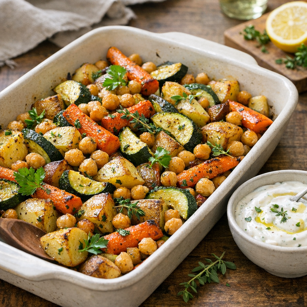 Une recette de légumes de saison facile se prépare au four