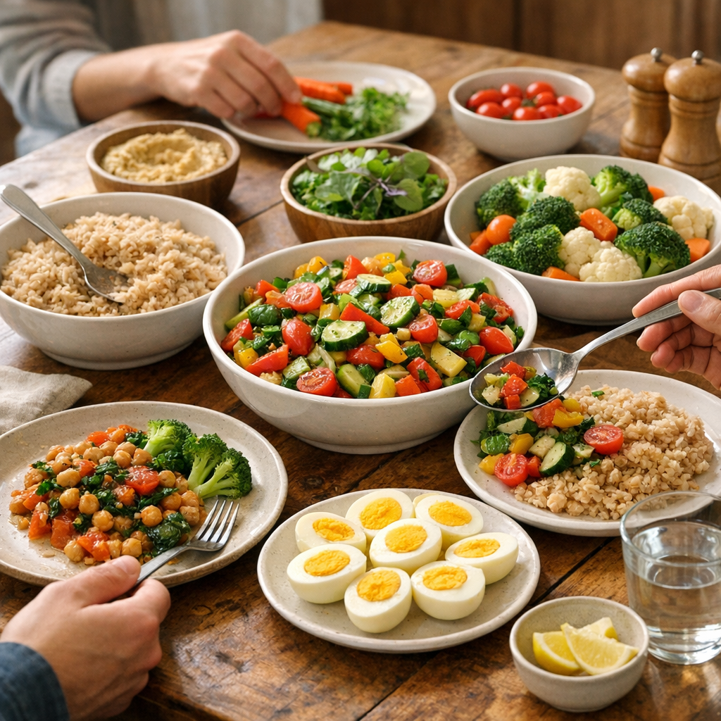 Cette méthode facile rend le repas familial simple et équilibré