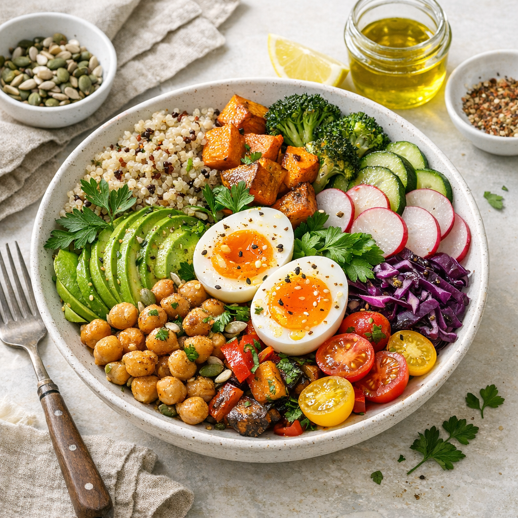 Une méthode facile rend la salade complète maison inratable